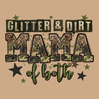 Glitter And Dirt Mama Of Both Vintage Hoodie | Teevron