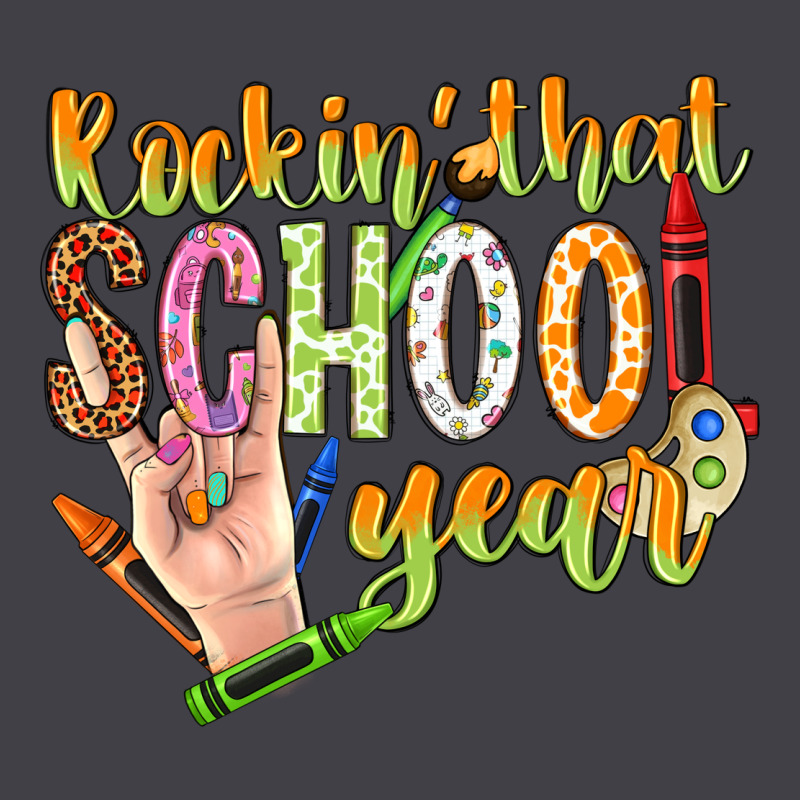 Rockin That School Year Heavyweight Hoodie by NancyCooperArtShop | Teevron