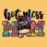 Hot Mess Mom Messy Bun Vintage Hoodie | Teevron