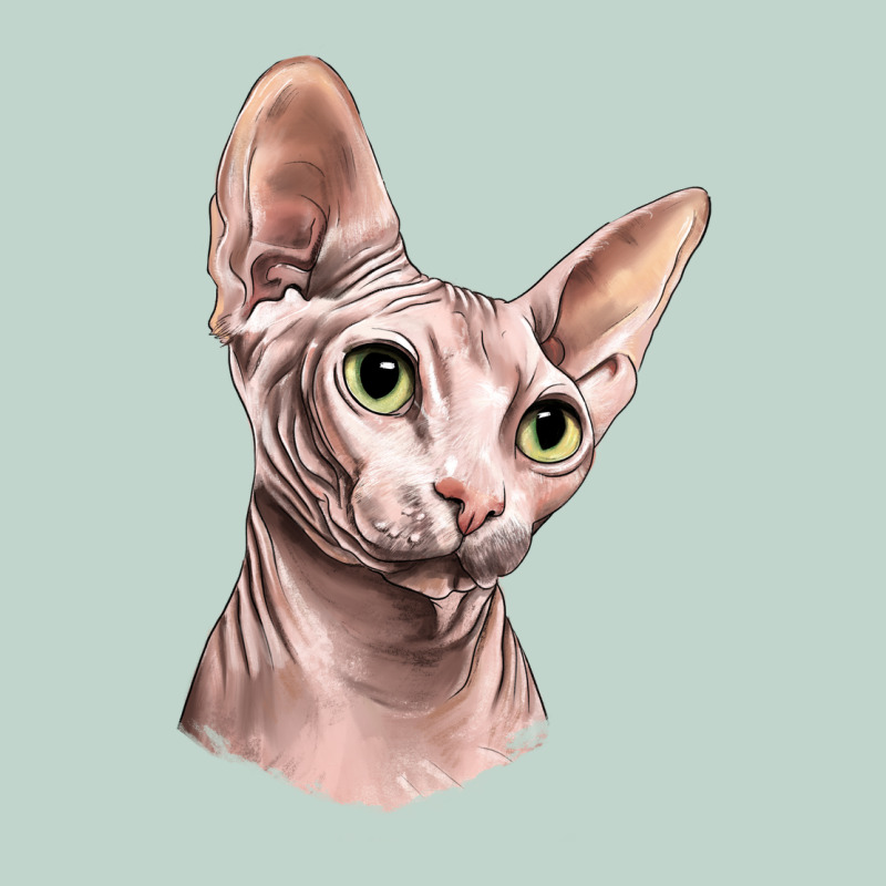 Sphynx Cat Zipper Hoodie by LillyAllenDesigns | Teevron