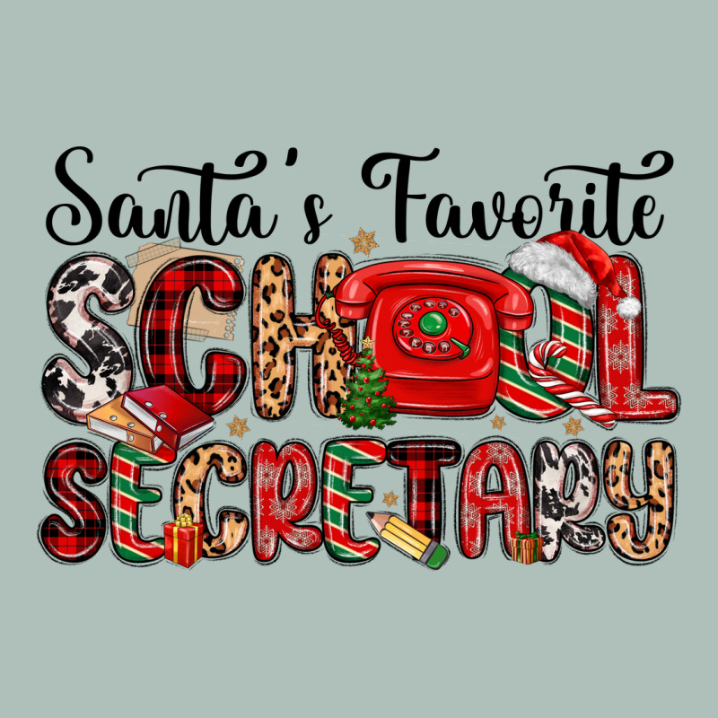 Santa S Favorite Coffee School Secretary Heavyweight Hoodie by MaliasSmallBusiness | Teevron