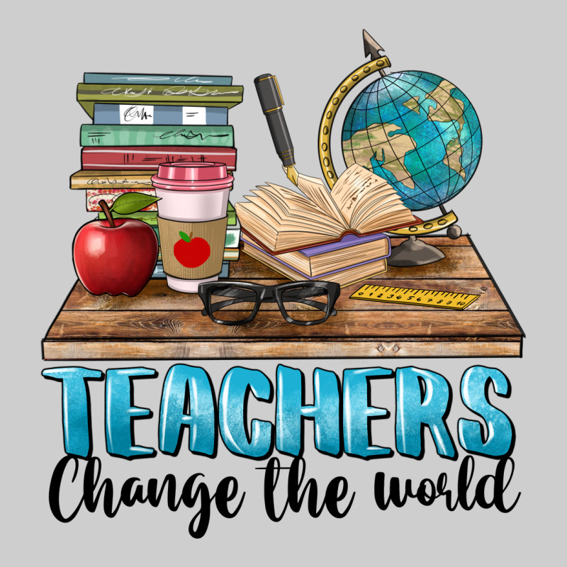 Teachers Change The World Premium Tee by BarkalooDesign | Teevron