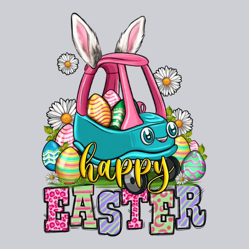 Happy Easter Toddler Car Heavyweight Sweatshirt by OliviaCreatesArt | Teevron