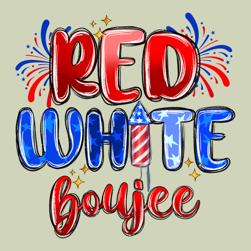 Red White Boujee Heavyweight Hoodie by MaliasSmallBusiness | Teevron