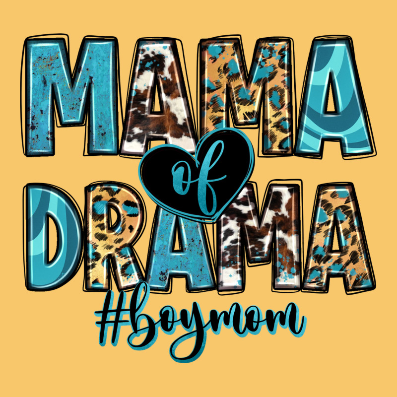 Mama Of Drama Boy Mom Vintage Hoodie by Zillion Design Studio | Teevron