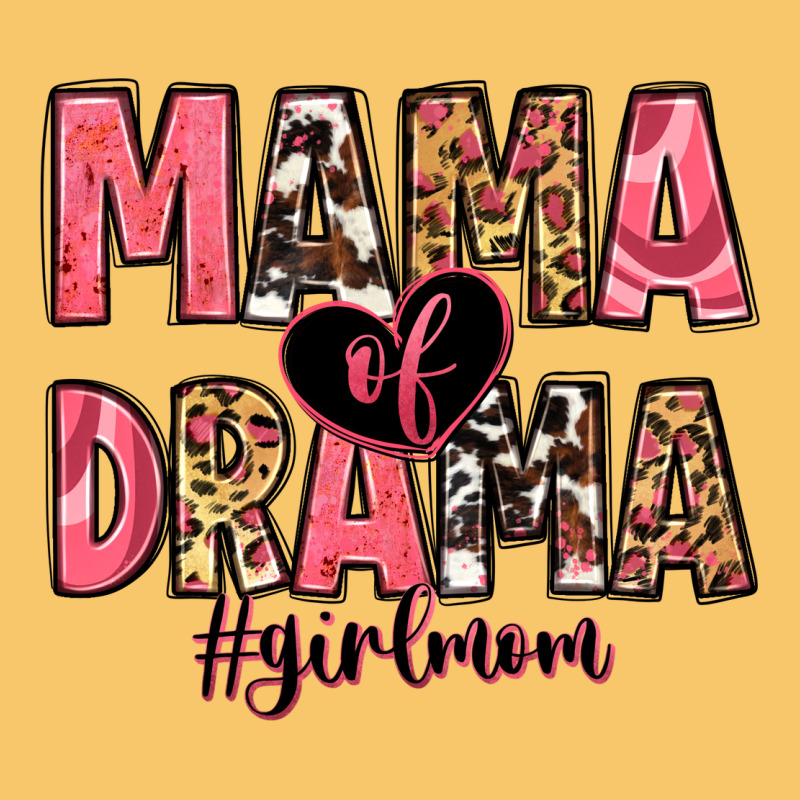 Mama Of Drama Girl Mom Vintage Hoodie by Zillion Design Studio | Teevron