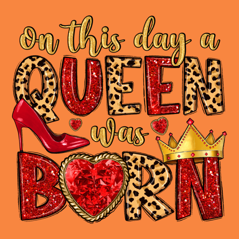 On This Day A Queen Was Born Premium Sweatshirt by MaliasSmallBusiness | Teevron