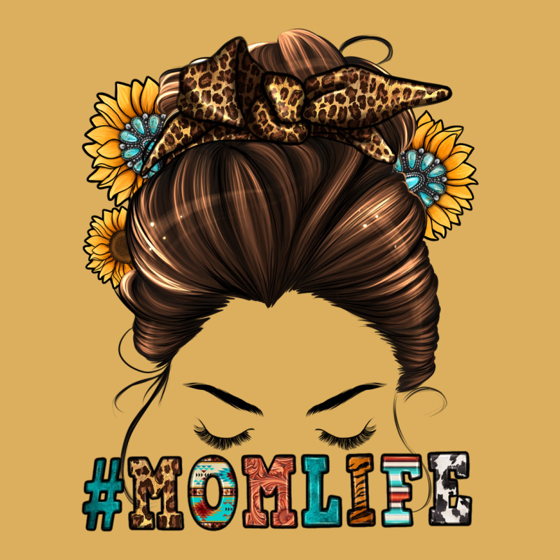 Mom Life Messy Bun Premium Hoodie by Jasminsmagicworld | Teevron
