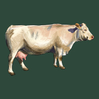 Charolais Cattle Zipper Hoodie | Teevron