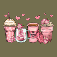 Mother's Day Floral Coffee Cups Vintage Hoodie | Teevron