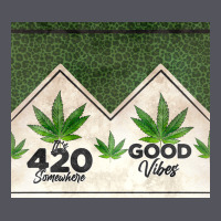 420 Somewhere Good Vibes Weed Tumbler2 Vintage Hoodie | Teevron