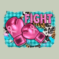 Fight With Boxing Gloves And Cancer Ribbon Long Sleeve Tee | Teevron