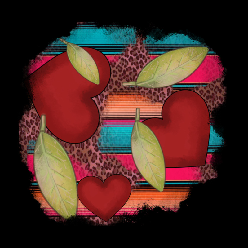Heart And Serape Patches Long Sleeve Tee by AdoDesignShop | Teevron