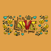 For The Love Of The Game Softball Premium Hoodie | Teevron