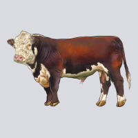 Hereford Bull Zipper Hoodie | Teevron