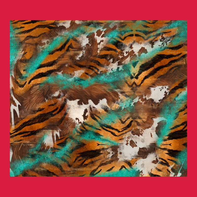Tiger Cowhide Tumbler Premium Hoodie by BarkalooDesign | Teevron