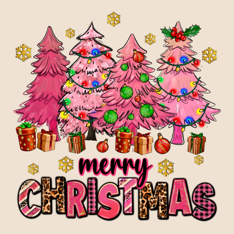 Pink Christmas Trees Urban Heavy Tee by AdoDesignShop | Teevron