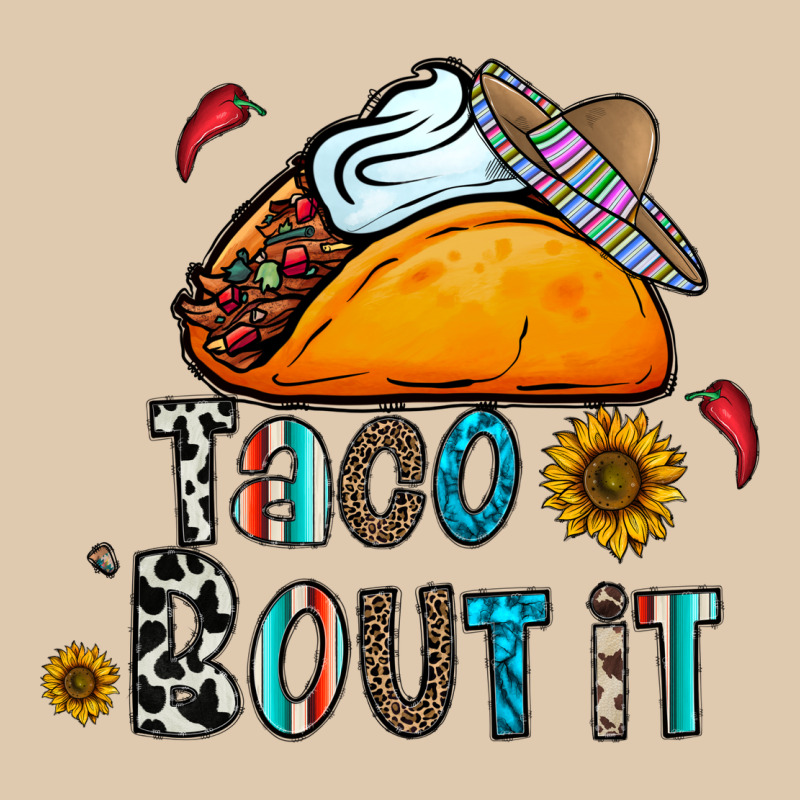 Taco Bout It Heavyweight Sweatshirt by CowhideDigitalArt | Teevron