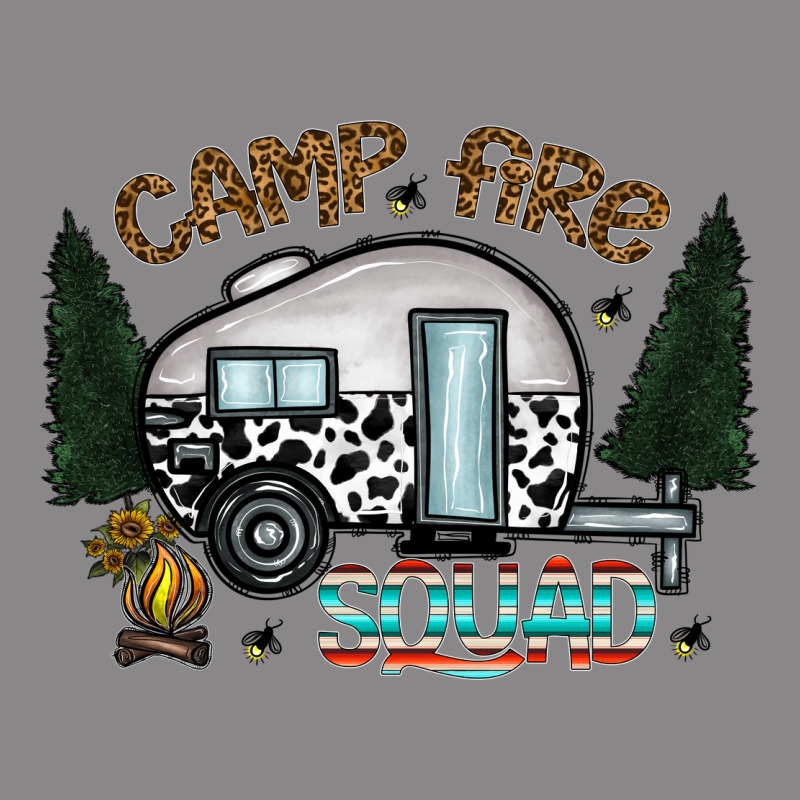 Camp Fire Squad Vintage Tee by CowhideDigitalArt | Teevron