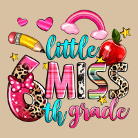 Little Miss Sixth Grade Heavyweight Hoodie | Teevron