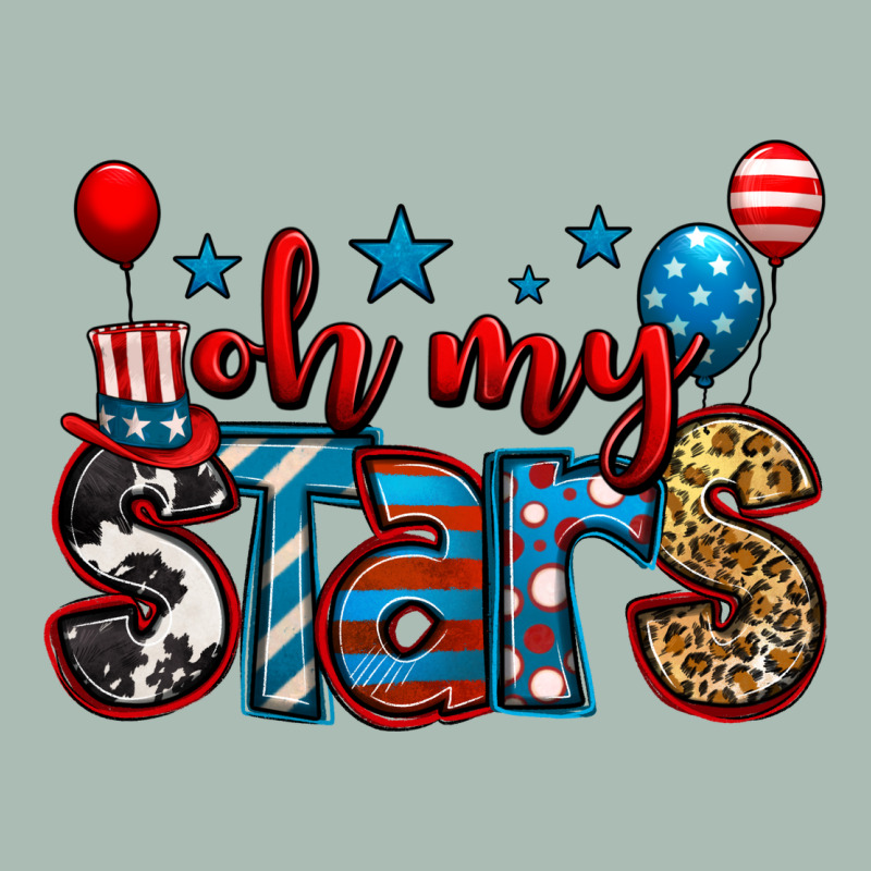 Oh My Stars 4th Of July Classic Tee by Jasminsmagicworld | Teevron