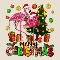 Flamingo Merry Christmas Urban Heavy Tee | Teevron