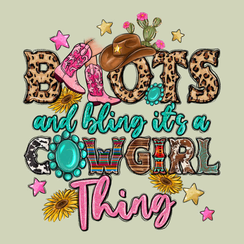 Boots And Bling It's A Cowgirl Thing Heavyweight Hoodie by MaliasSmallBusiness | Teevron