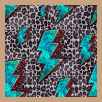 Turquoise Lightning Bolt Seamless Pattern Vintage Tee | Teevron