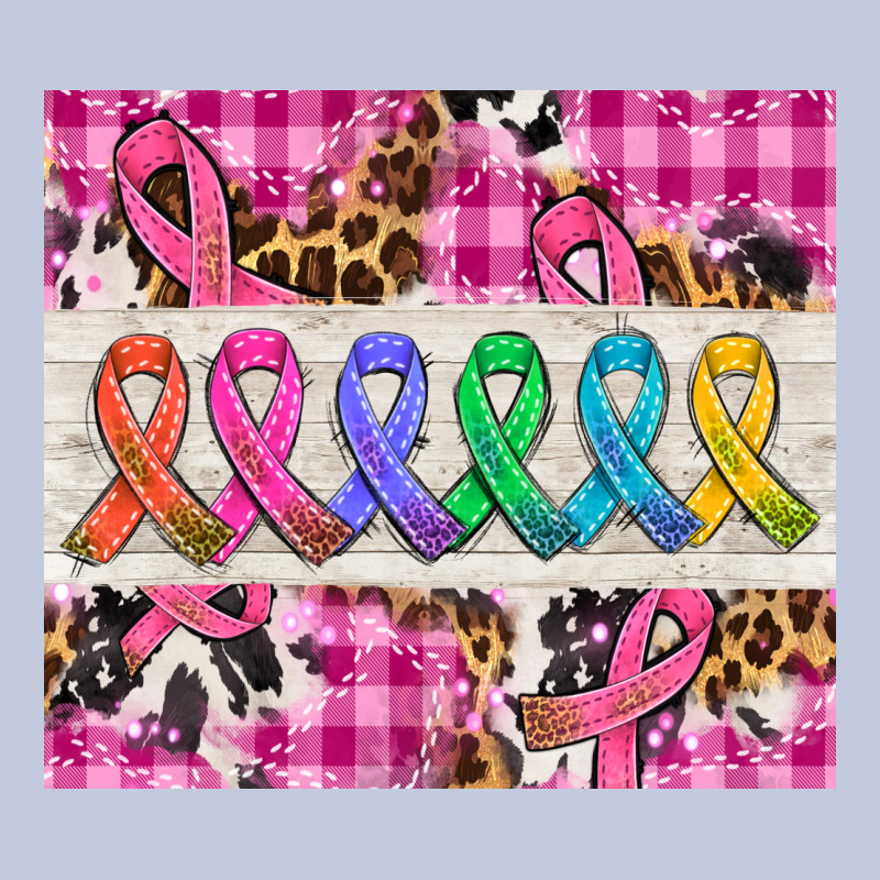 Western Colorfull Cancer Ribbon Long Sleeve Tee by AdoDesignShop | Teevron
