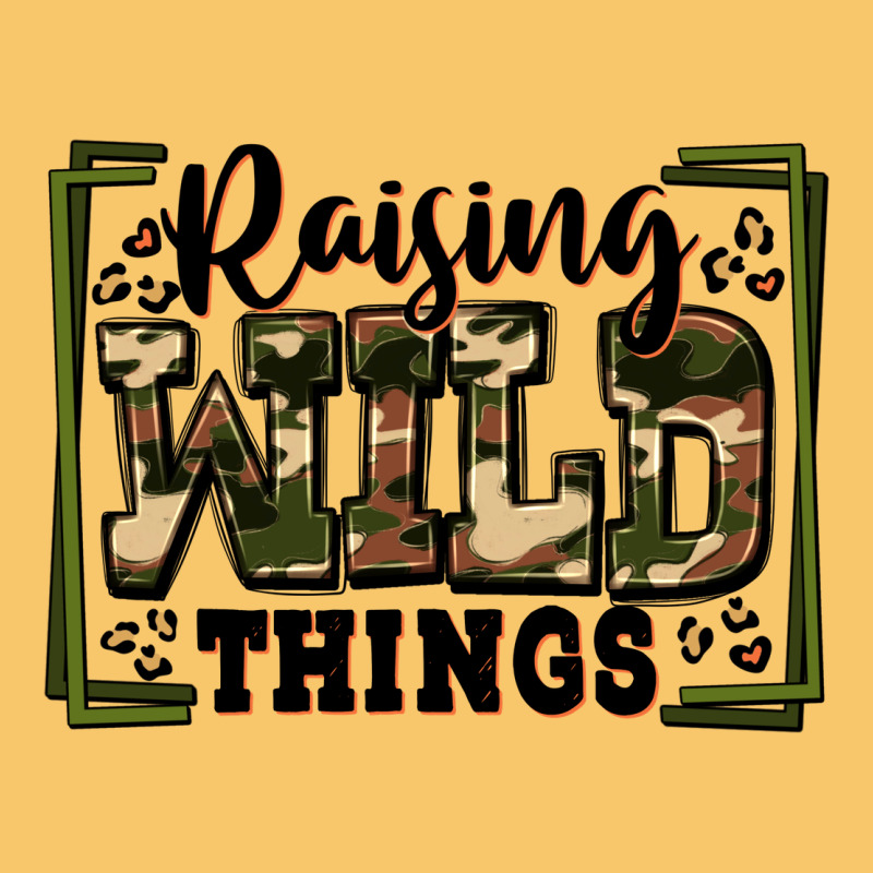Raising Wild Things Vintage Hoodie by Zillion Design Studio | Teevron