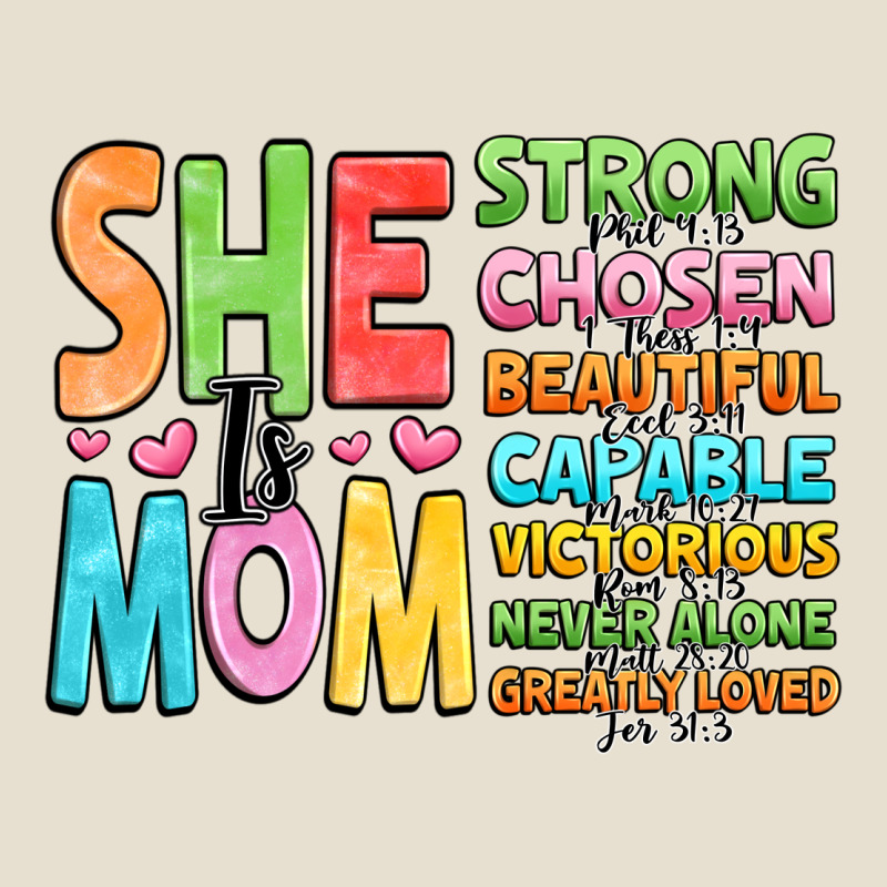She Is Mom Urban Heavy Tee by JahusDesignShop | Teevron