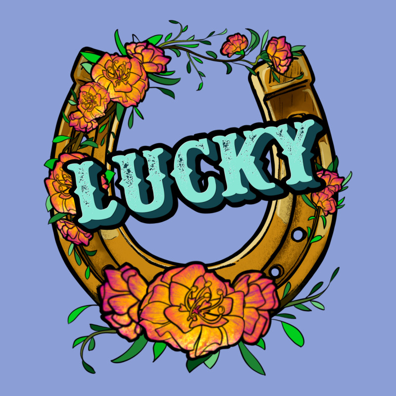 Horseshoe Lucky Long Sleeve Tee by JahusDesignShop | Teevron