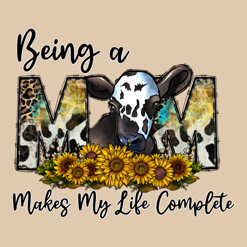 Being A Mom Makes My Life Complate Heavyweight Sweatshirt by CowhideDigitalArt | Teevron