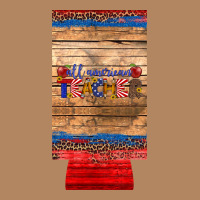 All American Teacher 12 Oz Slim Can Cooler Long Sleeve Tee | Teevron