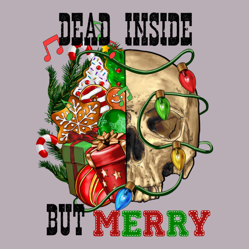 Dead İnside But Merry Human Skull Vintage Tee by FaDigitalArtStudio | Teevron