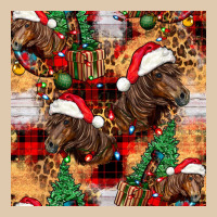 Christmas Horse Leopard Tartan Heavyweight Sweatshirt | Teevron