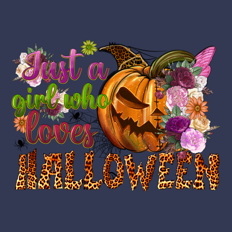 Just A Girl Who Loves Halloween Heavyweight Hoodie by NancyCooperArtShop | Teevron