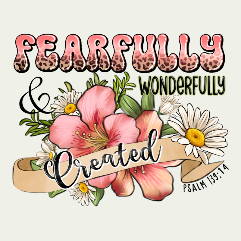 Fearfully And Wonderfully Created Urban Heavy Tee by JahusDesignShop | Teevron