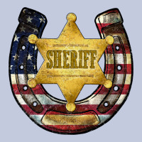 Sheriff American Flag Long Sleeve Tee | Teevron