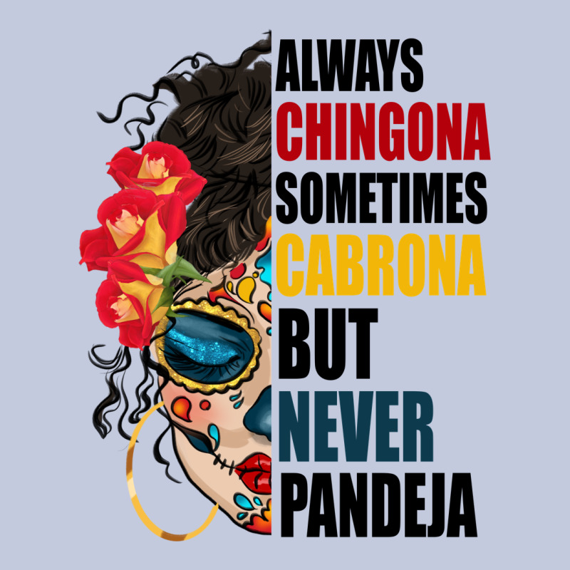 Always Chingona Sugar Skull Long Sleeve Tee by BundleAndBundleShop | Teevron