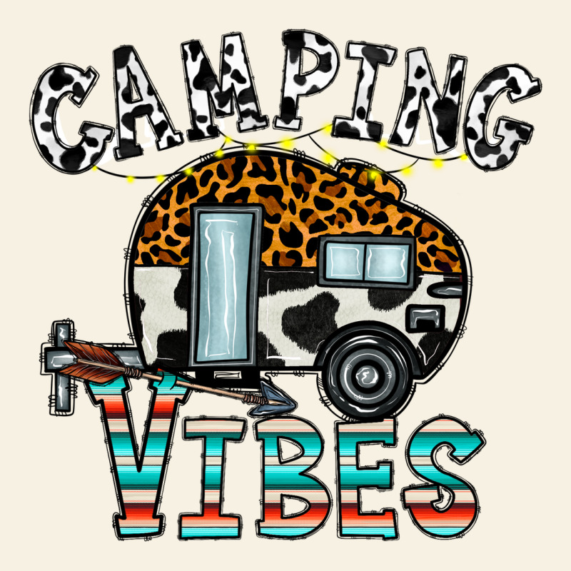 Camping Vibes Vintage Tee by CowhideDigitalArt | Teevron