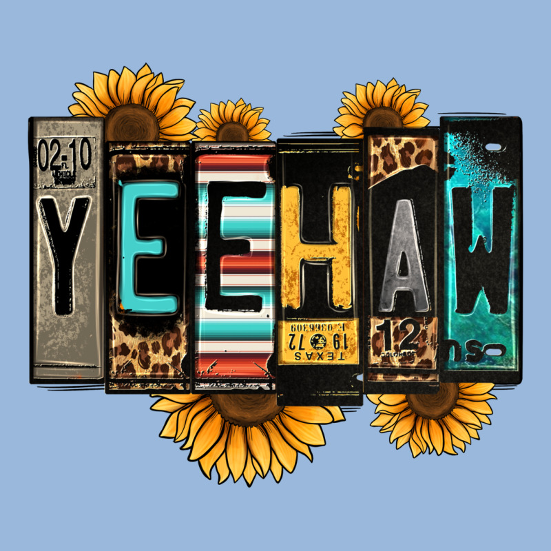 Yeehaw License Plate Letters Premium Hoodie by Jasminsmagicworld | Teevron