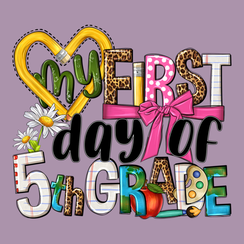 My First Day Of 5th Grade Heavyweight Hoodie by NancyCooperArtShop | Teevron