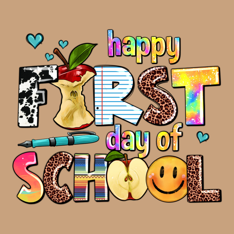 Happy First Day Of School Vintage Tee by AdoDesignShop | Teevron