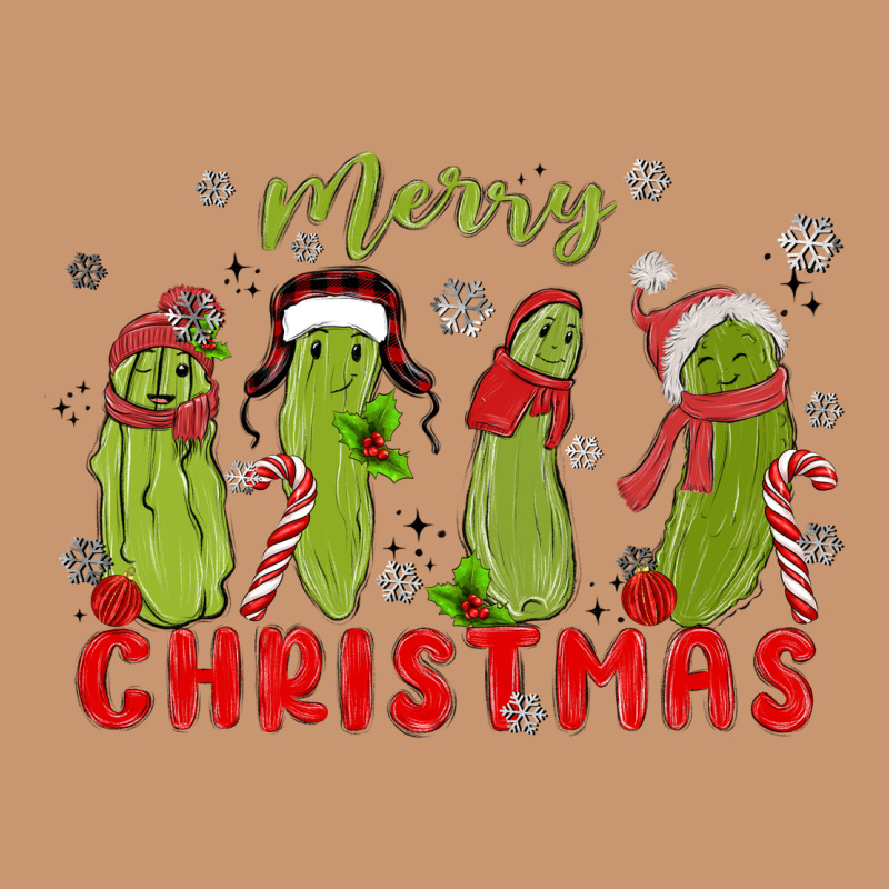 Pickle Merry Christmas Heavyweight Hoodie by MaliasSmallBusiness | Teevron