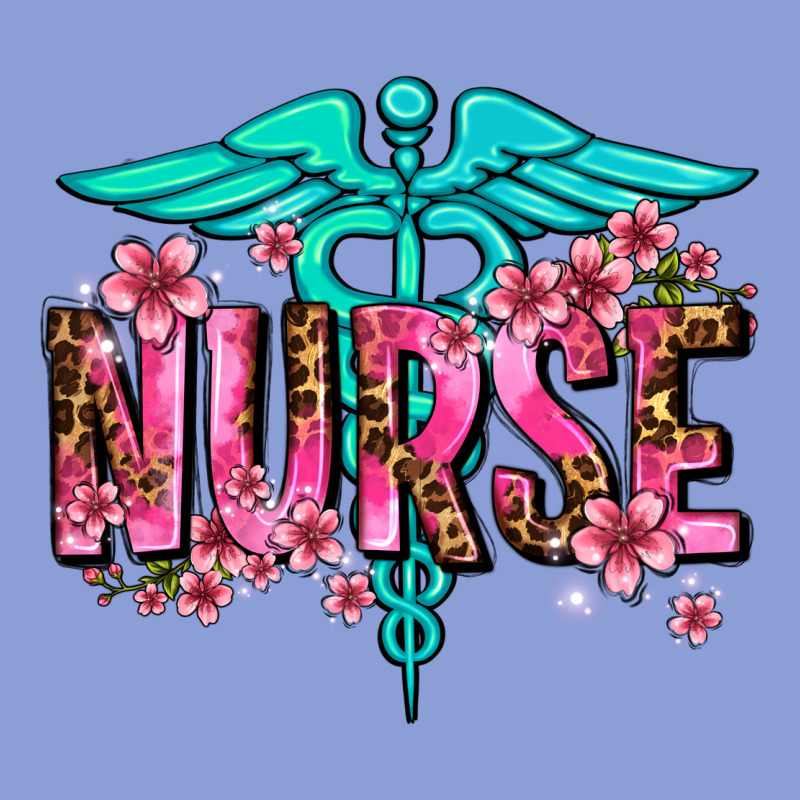 Floral Nurse Long Sleeve Tee by AdoDesignShop | Teevron