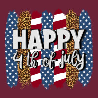 Happy 4th Of July Brushstrokes Long Sleeve Tee | Teevron