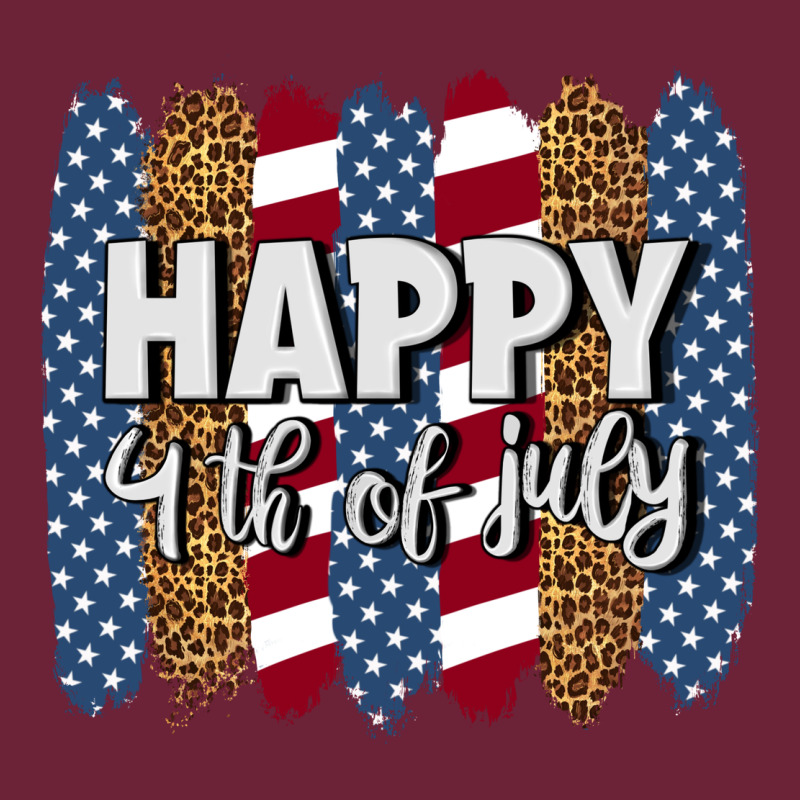 Happy 4th Of July Brushstrokes Long Sleeve Tee by BundleAndBundleShop | Teevron