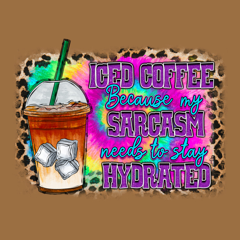 Iced Coffee Sarcasm Vintage Tee by RacoonDesign | Teevron