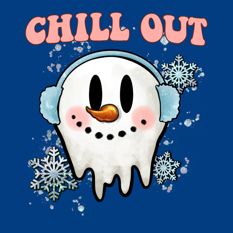 Chill Out Christmas Snowman Premium Sweatshirt by MaliasSmallBusiness | Teevron